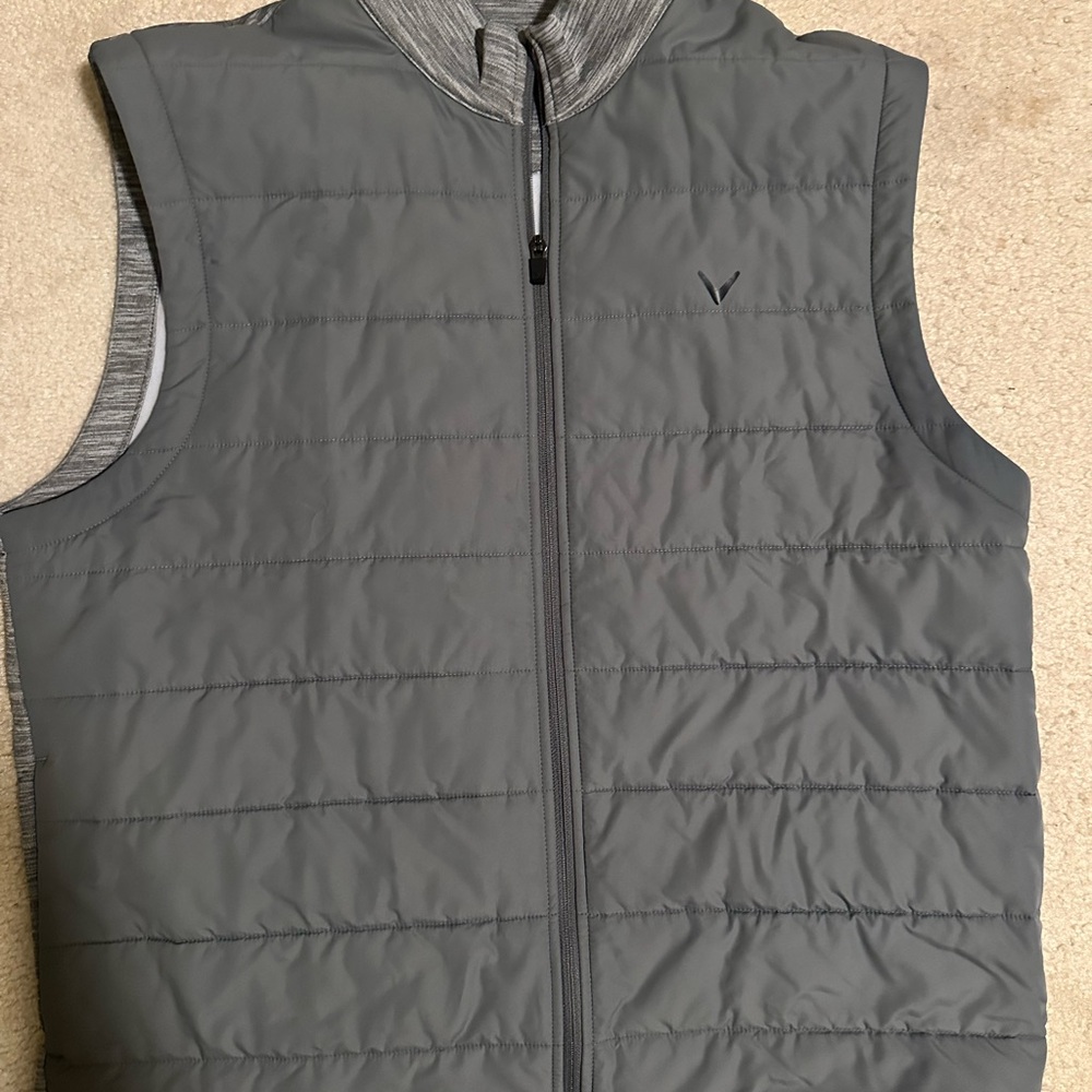 Callaway Men's Charcoal Quilted Vest